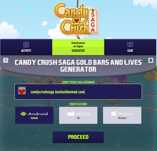 candy crush saga hack