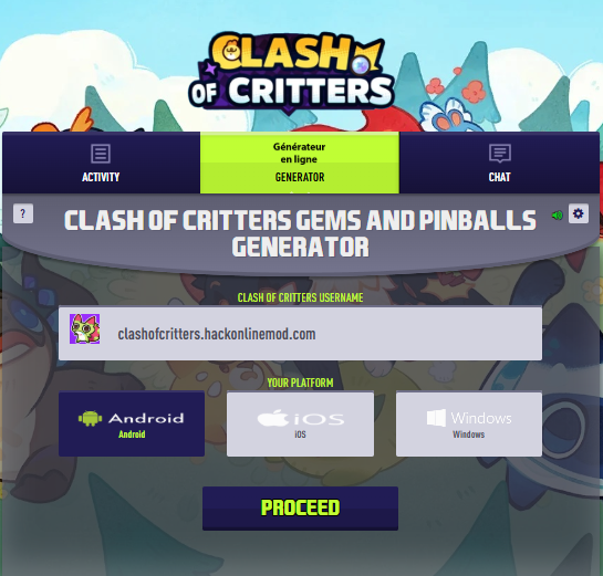 clash of critters hack